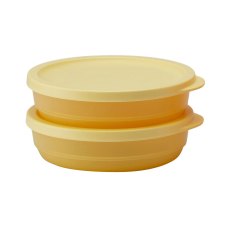 Tupperware Cubix Small Round Set of 2 Tupperware Cubix Small Round Set of 2