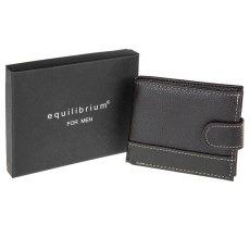 Joe Davies Equilibrium for Men Stitched Wallet Brown Joe Davies Equilibrium for Men Stitched Wallet Brown