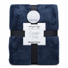 Deyongs Snuggle Touch Extra Large Throw Carbon Deyongs Snuggle Touch Extra Large Throw Carbon