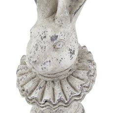 Hill Interiors Stone Effect Ruffle Hare Ornament Hill Interiors Stone Effect Ruffle Hare Ornament