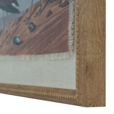 Hill Interiors Flora & Fauna Sandpiper In Beaded Frame Hill Interiors Flora & Fauna Sandpiper In Beaded Frame