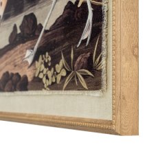 Hill Interiors Flora & Fauna Avocet In Beaded Frame Hill Interiors Flora & Fauna Avocet In Beaded Frame