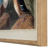 Hill Interiors Flora & Fauna Mallards In Beaded Frame Hill Interiors Flora & Fauna Mallards In Beaded Frame