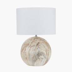 Pacific Viejo Natural Stone Effect Ceramic Table Lamp Pacific Viejo Natural Stone Effect Ceramic Table Lamp