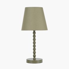 Pacific Sophia Olive Metal Bobble Table Lamp Pacific Sophia Olive Metal Bobble Table Lamp