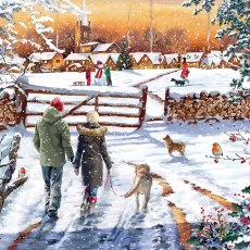 Otter House Winter Scenes Xmas Cards Bumper Box Otter House Winter Scenes Xmas Cards Bumper Box