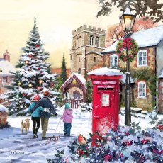 Otter House Winter Scenes Xmas Cards Bumper Box Otter House Winter Scenes Xmas Cards Bumper Box