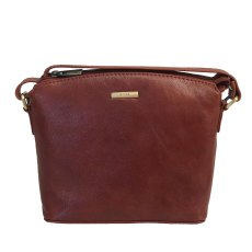 Nova Leathers Cognac Dome Bag