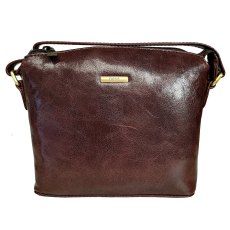 Nova Leathers Dark Brown Dome Bag Nova Leathers Dark Brown Dome Bag