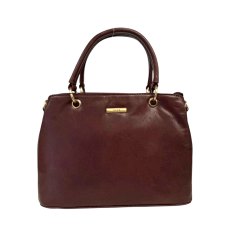 Nova Leathers Dark Brown Goat Leather Grab Bag