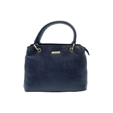 Nova Leathers Navy Goat Leather Grab Bag Nova Leathers Navy Goat Leather Grab Bag
