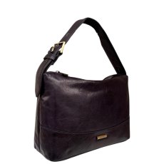 Nova Leathers Navy Short Handle Shoulder Bag Nova Leathers Navy Short Handle Shoulder Bag