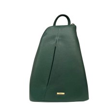 Nova Leathers Bottle Green Pyramid Backpack Nova Leathers Bottle Green Pyramid Backpack