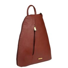 Nova Leathers Tan Pyramid Backpack Nova Leathers Tan Pyramid Backpack