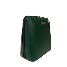 Nova Leathers Bottle Green Small Dome Bag