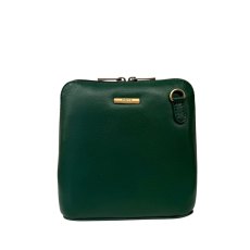 Nova Leathers Bottle Green Small Dome Bag