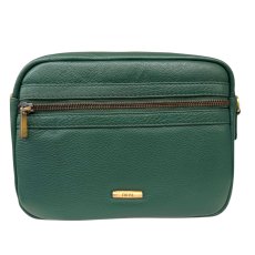 Nova Leathers Bottle Green Camera Bag