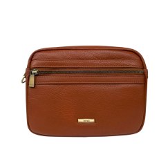Nova Leathers Toffee Brown Camera Bag