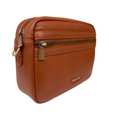 Nova Leathers Toffee Brown Camera Bag