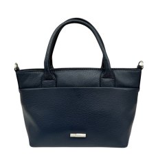 Nova Leathers Navy Small Grab Bag