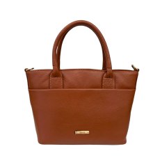 Nova Leathers Toffee Brown Small Grab Bag