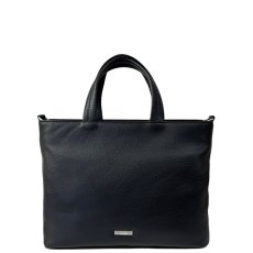 Nova Leathers Black Medium Square Grab Bag