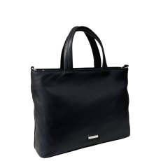 Nova Leathers Black Medium Square Grab Bag