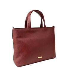 Nova Leathers Tan Medium Square Grab Bag