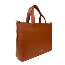 Nova Leathers Toffee Brown Medium Square Grab Bag Nova Leathers Toffee Brown Medium Square Grab Bag