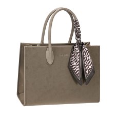 David Jones Warm Grey Sand Smart Tote Bag David Jones Warm Grey Sand Smart Tote Bag
