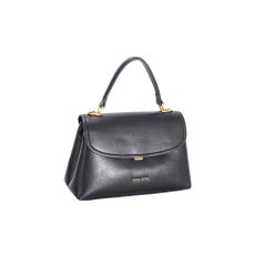 David Jones Black Leather Effect Top Handle Grab Bag David Jones Black Leather Effect Top Handle Grab Bag