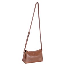 David Jones Red Mud Leather Effect Triple Shoulder Bag David Jones Red Mud Leather Effect Triple Shoulder Bag