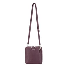 David Jones Dark Bordeaux Zip Top Dome Bag David Jones Dark Bordeaux Zip Top Dome Bag