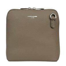 David Jones Warm Grey Sand Zip Top Dome Bag David Jones Warm Grey Sand Zip Top Dome Bag