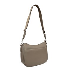 David Jones Warm Grey Sand Simple Shoulder Bag