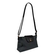 David Jones Black Small Tab Over Shoulder Bag