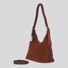 Ashwood Leather Tan Suede Leather Shoulder Bag Ashwood Leather Tan Suede Leather Shoulder Bag