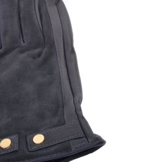 Ashwood Leather Suede & Leather Navy Gloves Ashwood Leather Suede & Leather Navy Gloves