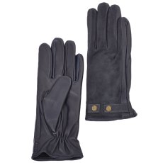 Ashwood Leather Suede & Leather Navy Gloves Ashwood Leather Suede & Leather Navy Gloves