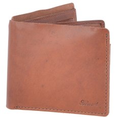 Ashwood Leather RFID 8 Card ID Coin & Zip Fold Wallet Chestnut Ashwood Leather RFID 8 Card ID Coin & Zip Fold Wallet Chestnut