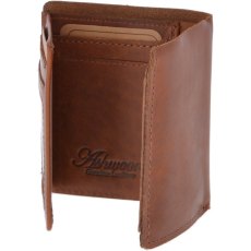 Ashwood Leather RFID 4 Card & Coin Bill Fold Wallet Chestnut Ashwood Leather RFID 4 Card & Coin Bill Fold Wallet Chestnut