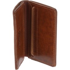 Ashwood Leather RFID 8 Card Holder & Bill Fold Wallet Chestnut