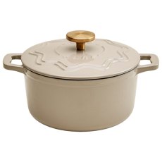 Judge Cast Iron 20cm Casserole Mushroom Judge Cast Iron 20cm Casserole Mushroom