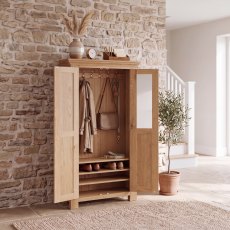 Hamilton Oak Hall Cupboard Hamilton Oak Hall Cupboard