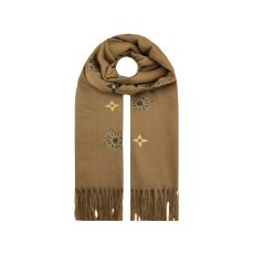 A & B Golden Patterned Mix Scarf Assorted A & B Golden Patterned Mix Scarf Assorted