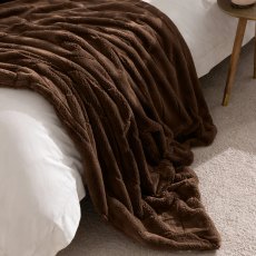 Paoletti Empress Throw Brown