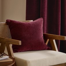 Yard Heath Washed Velvet Cushion Beetroot Yard Heath Washed Velvet Cushion Beetroot