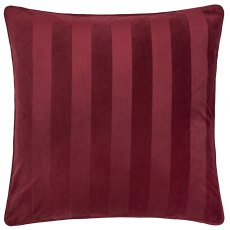 Paoletti Regency Stripe Cushion Burgundy Paoletti Regency Stripe Cushion Burgundy