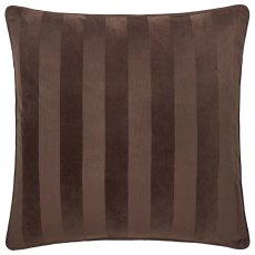 Paoletti Regency Stripe Cushion Chocolate Paoletti Regency Stripe Cushion Chocolate