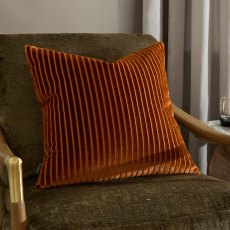 Paoletti Savoy Stripe Cushion Brick Paoletti Savoy Stripe Cushion Brick